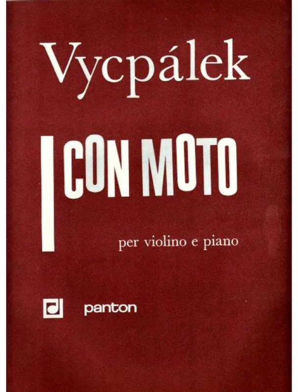 Jen Po Omezenou Doba Ladislav Vycpálek Con moto pro housle a klavír