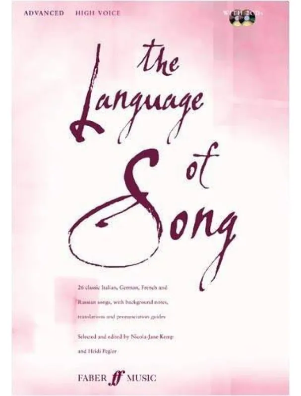 Language of Song Advanced (High Voice) (noty na zpěv, vysoký hlas) (+audio) Objednat Nyní
