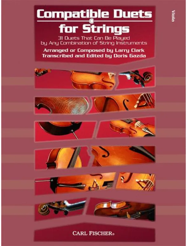 Larry Clark Compatible Duets For Strings (noty na violu) Horká Nabídka