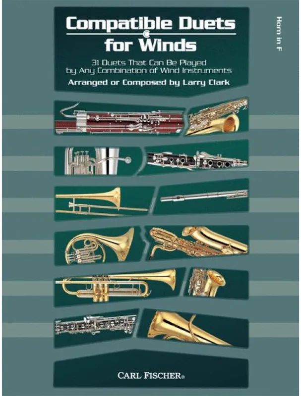 Larry Clark Compatible Duets for Winds (noty na lesní roh) Cenový Hit