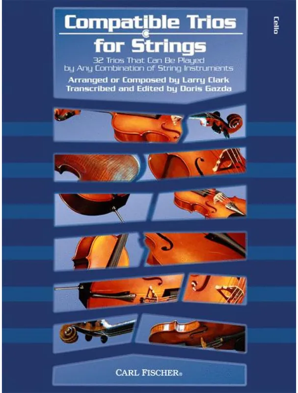 Výprodej Larry Clark Compatible Trios for Strings (noty na violoncello)