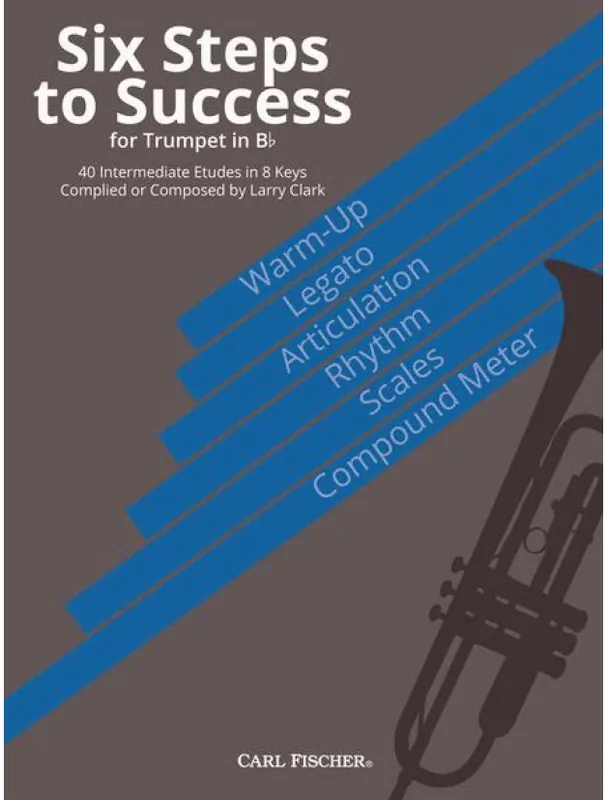 Omezená Nabídka Larry Clark Six Steps to Succes (noty na trubku)