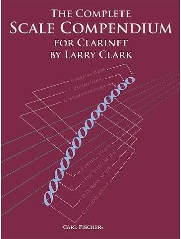 Larry Clark The Complete Scale Compendium - Clarinet (noty na klarinet) Oblíbený