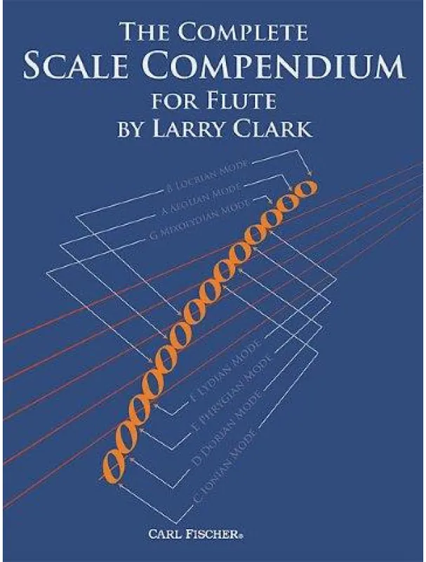 Larry Clark The Complete Scale Compendium - Flute (noty na příčnou flétnu) Finální Výprodej