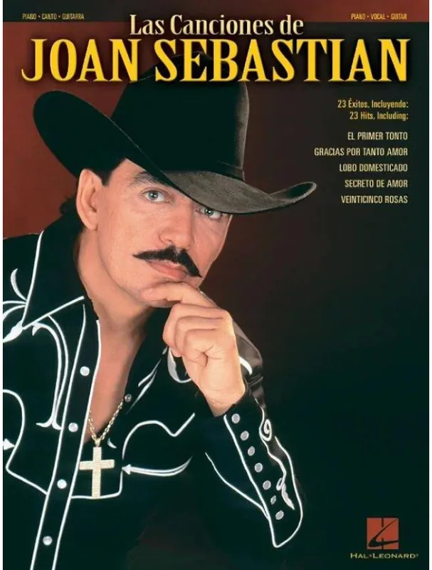 Nejprodávanější Las Canciones De Joan Sebastian (noty na klavír, zpěv, akordy)