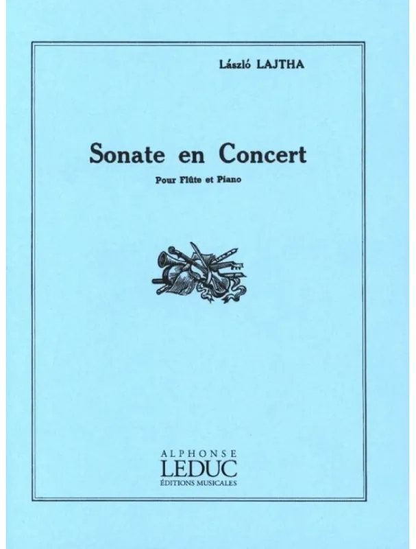 Top Prodej Laszlo Lajtha Sonate En Concert Op.64 (noty na příčnou flétnu, klavír)