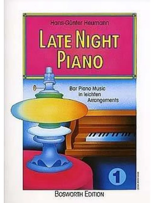 Akční Cena Late Night Piano 1 (noty na snadný sólo klavír)