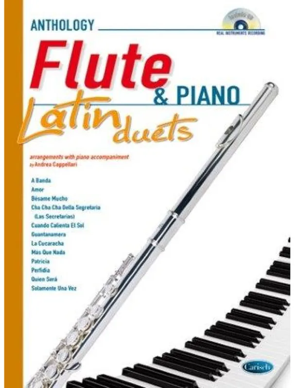Latin Duets for Flute & Piano (noty na příčnou flétnu, klavír) (+audio) Akční Cena