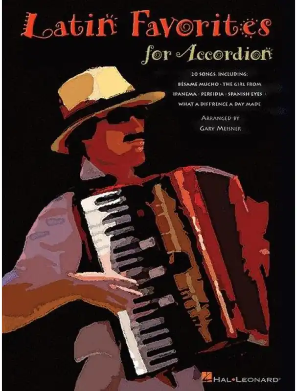 Latin Favorites For Accordion (noty na akordeon) Nakupujte Hned