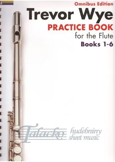Practice Book for Flute 1-6 Značkový