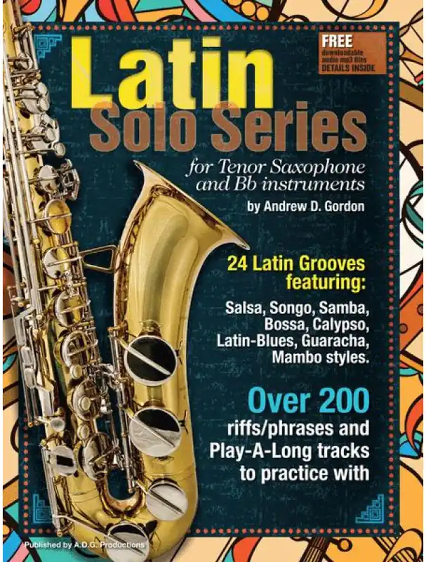 Nízká Cena Latin Solo Series for Tenor Sax (noty na tenorsaxofon) (+audio)