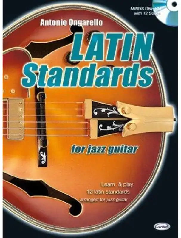 Latin Standards for Jazz Guitar (noty na kytaru) (+audio) Oblíbený