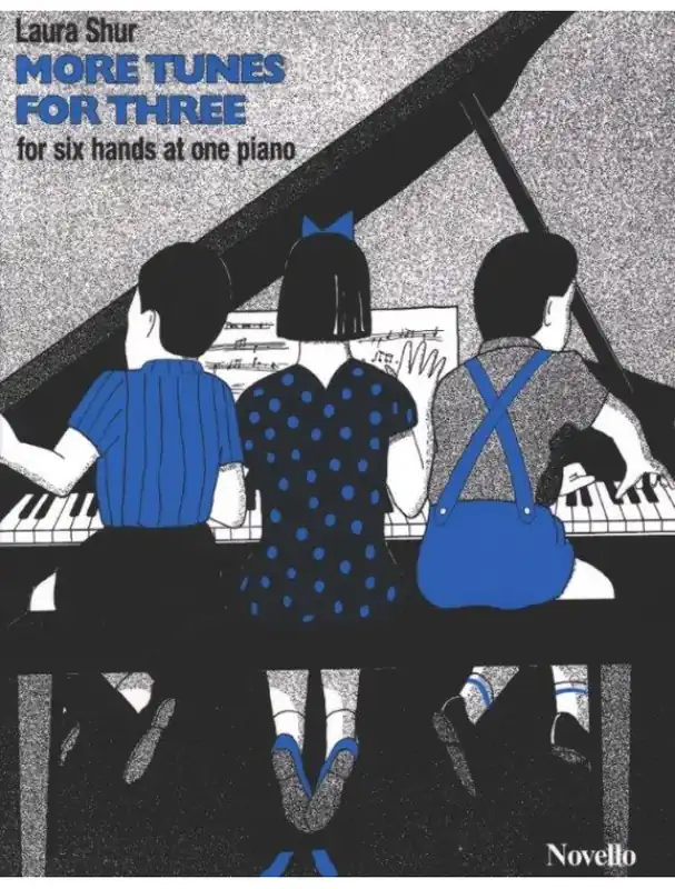 Tovární Cena Laura Shur More Tunes For Three (noty na šestiruční klavír)