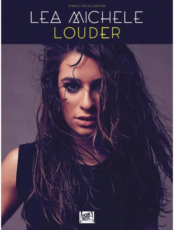 Víkendová Akce Lea Michele Louder (noty na klavír, zpěv, akordy)