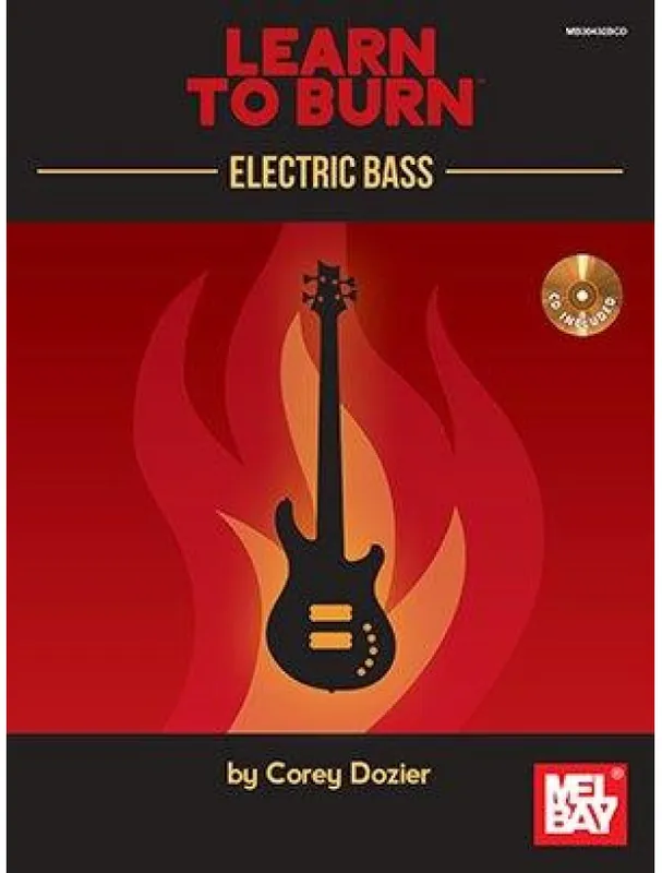 Přímo Od Výrobce Learn To Burn Electric Bass (noty, tabulatury na baskytaru) (+audio)