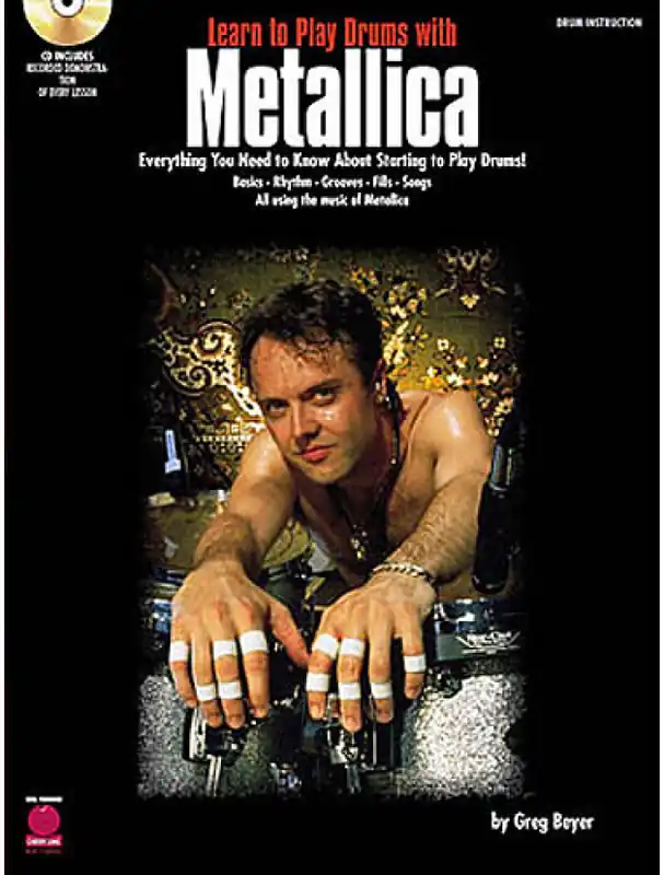 Learn To Play Drums With Metallica (noty na bicí) (+audio) Akční Cena