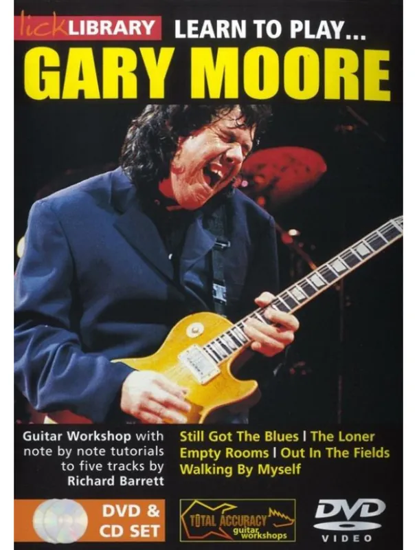 Learn To Play Gary Moore (video škola hry na kytaru) Kup Teď