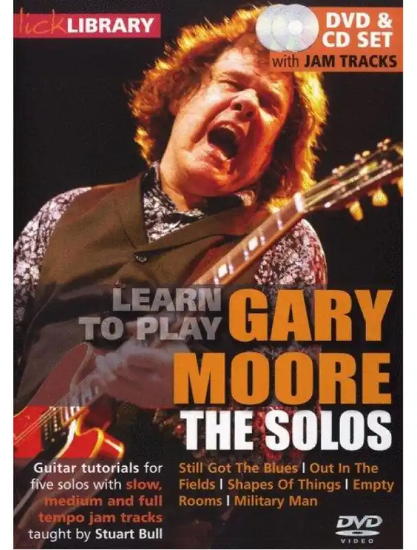 Learn To Play Gary Moore - The Solos (video škola hry na kytaru) Cenový Hit