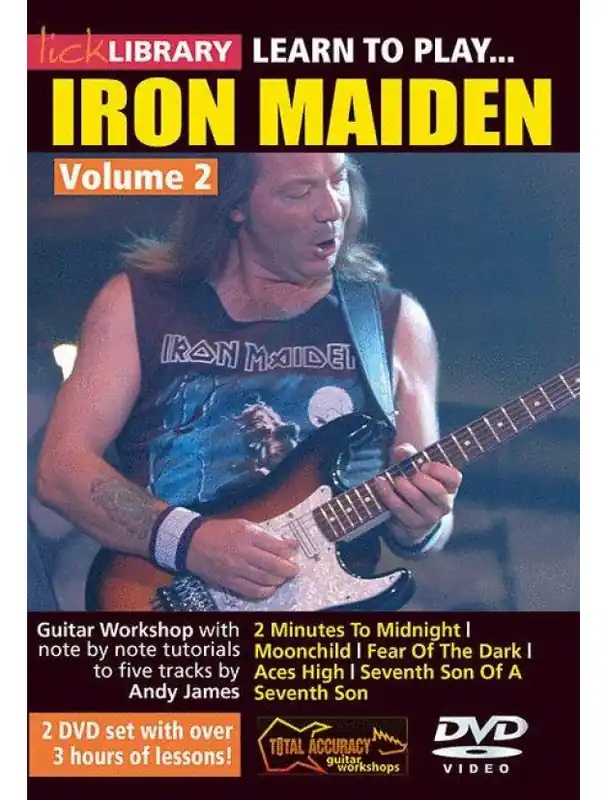 Learn To Play Iron Maiden 2 (video škola hry na kytaru) Nejlepší Cena