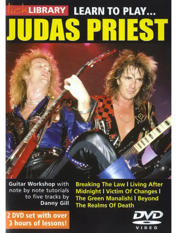 Learn To Play Judas Priest (video škola hry na kytaru) Oblíbený