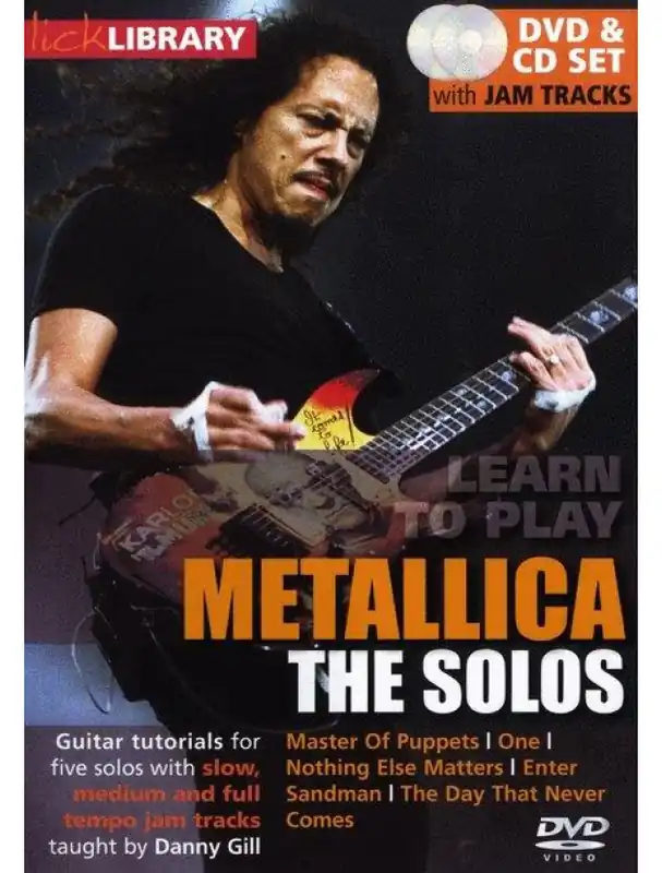 Learn To Play Metallica - The Solos (video škola hry na kytaru) Nová Kolekce