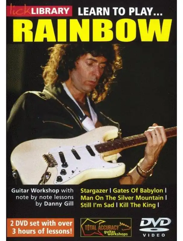 Nejlepší Volba Learn To Play Rainbow (video škola hry na kytaru)