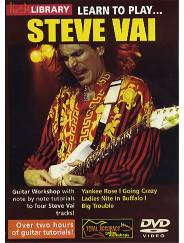 Learn To Play Steve Vai 1 (video škola hry na kytaru) Akční Cena