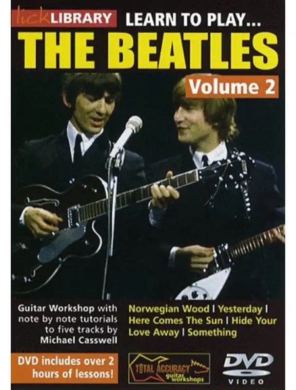 Learn To Play The Beatles 2 (video škola hry na kytaru) Nejlepší Volba