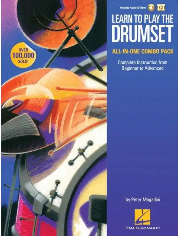 Pouze Dnes Learn to Play The Drumset – All-In-One Combo Pack (noty na bicí) (+audio & video)