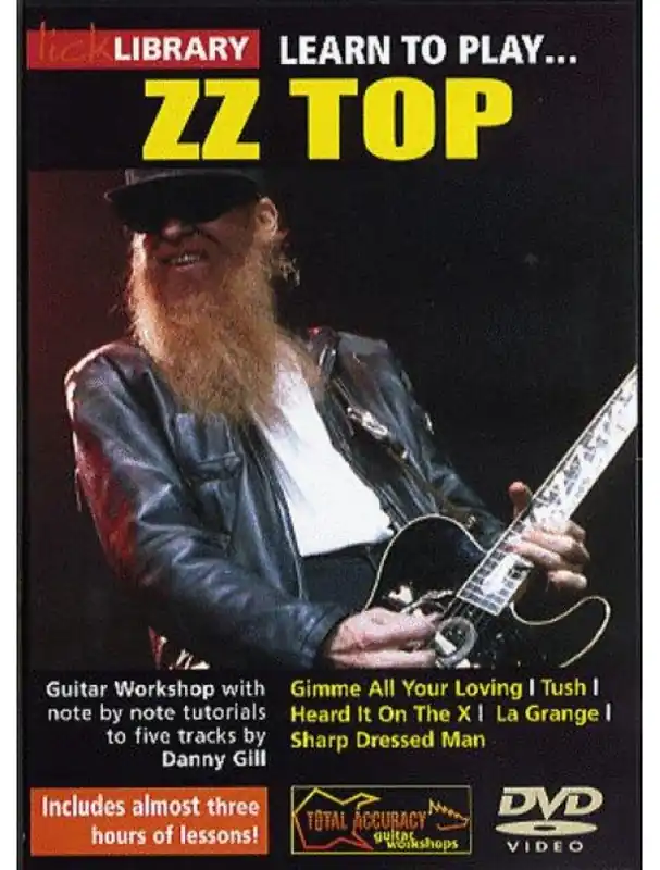 Koupit Online Learn To Play ZZ Top (video škola hry na kytaru)
