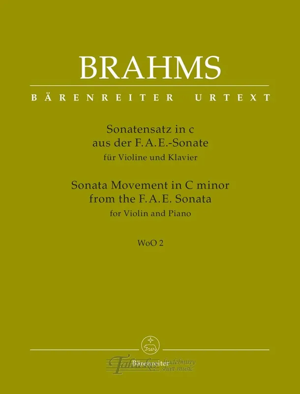 Sonata Movement in C minor from F.A.E. Sonata Cenová Bomba