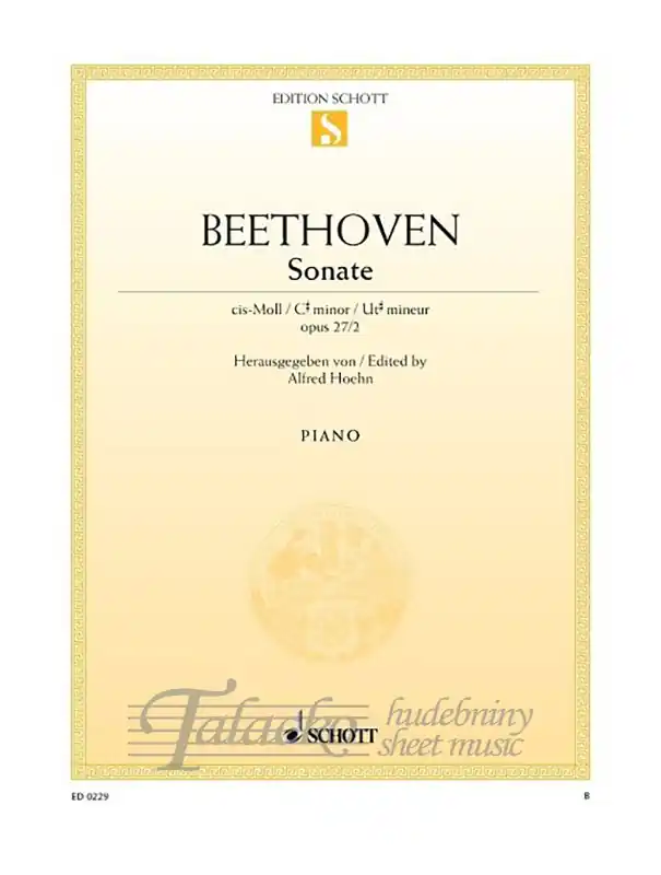 Sonate cis-Moll op.27/2 Cenový Hit