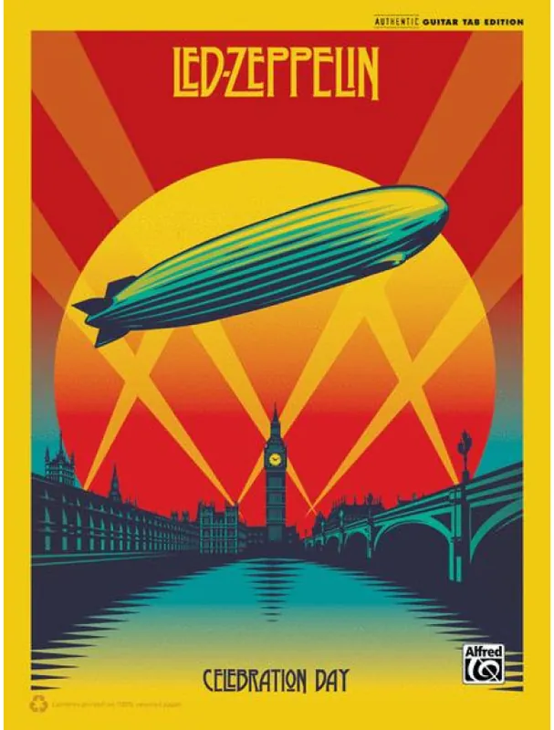 Tovární Cena Led Zeppelin Celebration Day (noty, tabulatury na kytaru)
