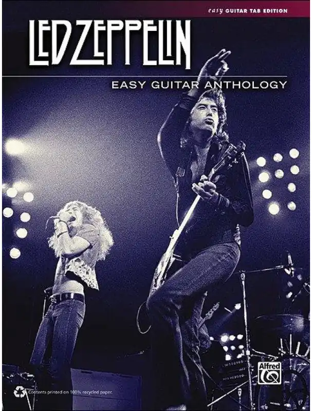 Cenová Bomba Led Zeppelin Easy Guitar Anthology (noty, tabulatury na snadnou kytaru)