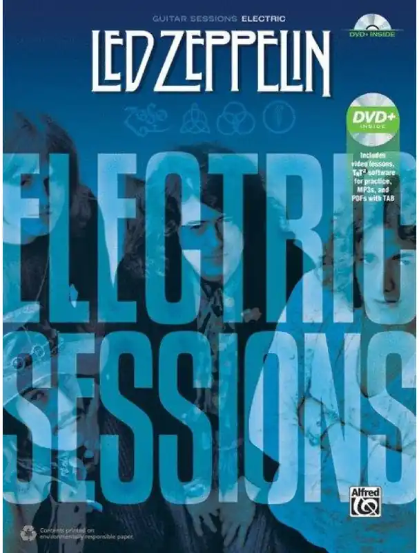 Aktuální Led Zeppelin Electric Sessions (noty, tabulatury na kytaru) (+DVD)