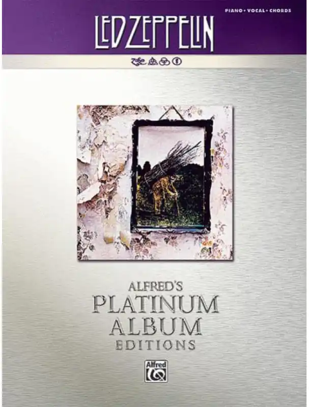 Speciální Cena Led Zeppelin IV - Platinum Edition (noty na klavír, zpěv, akordy)