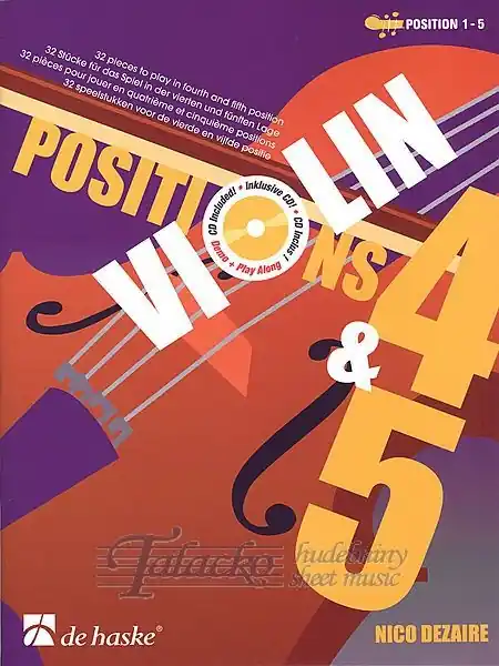Časově Omezené Violin Positions 4 & 5 + CD