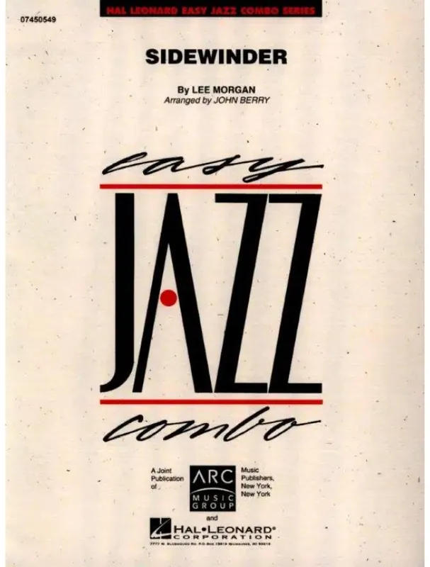 Lee Morgan Sidewinder (snadné noty pro jazzové kombo, party, partitura) Nakupujte Hned