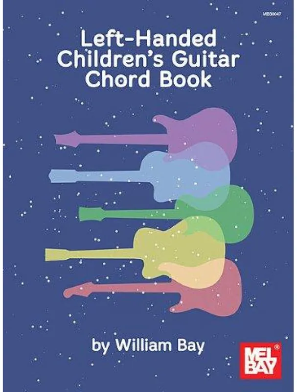 Left-handed Children‘s Guitar Chord Book (akordy na kytaru) Finální Výprodej