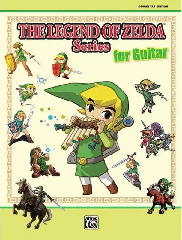 Akční Cena Legend of Zelda Series for Guitar (noty, tabulatury na kytaru)