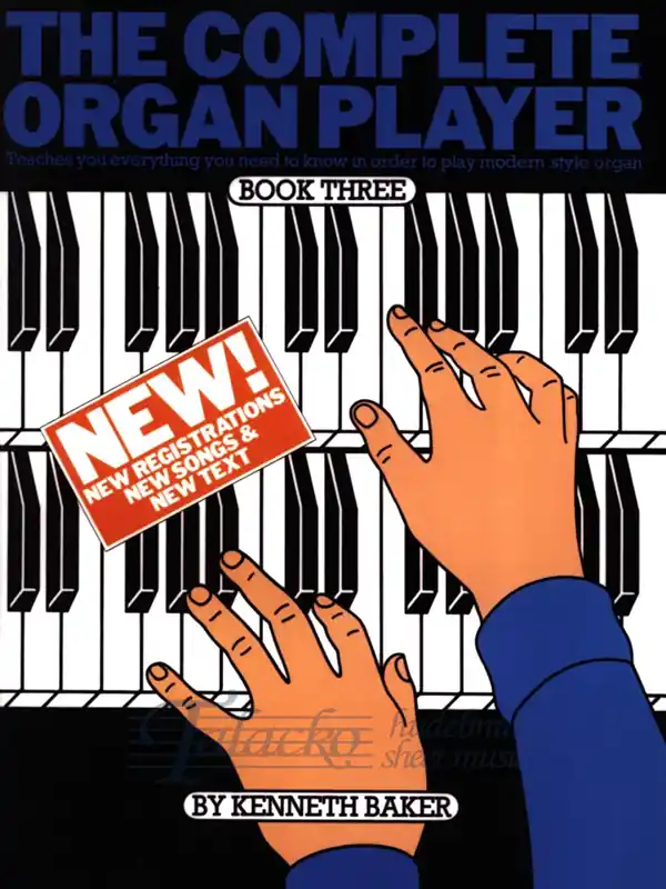 COMPLETE ORGAN PLAYER BOOK 3 Finální Výprodej
