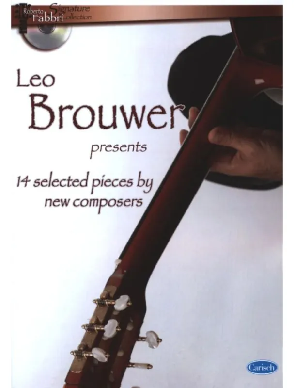 Leo Brouwer Presents 14 Pieces By New Composers (noty na kytaru)(+audio) Výprodej