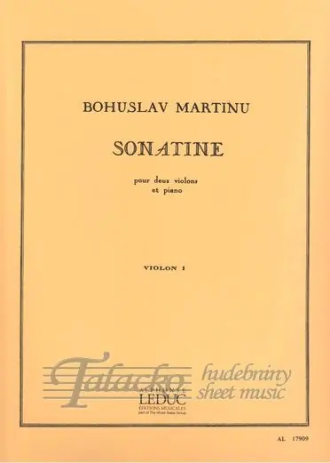 Sonatine pour deux violons et piano Poslední Šance