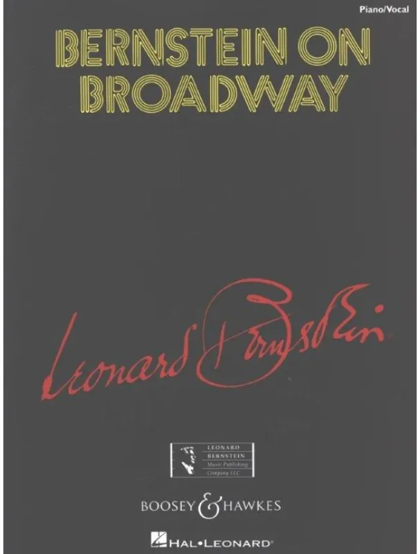 Výprodej Leonard Bernstein On Broadway (noty na klavír, zpěv, akordy)