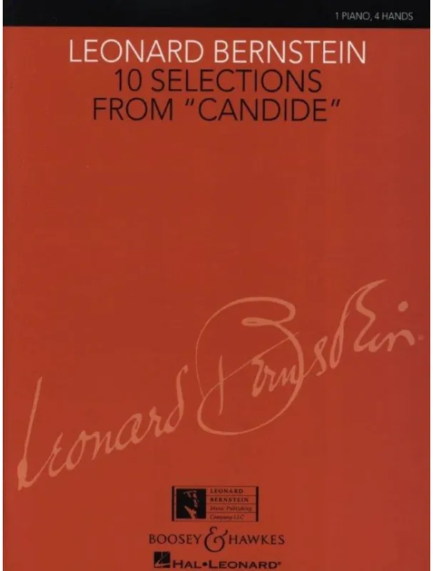 Leonard Bernstein 10 Selections from Candide (noty na čtyyřruční klavír) Bezpečná Platba