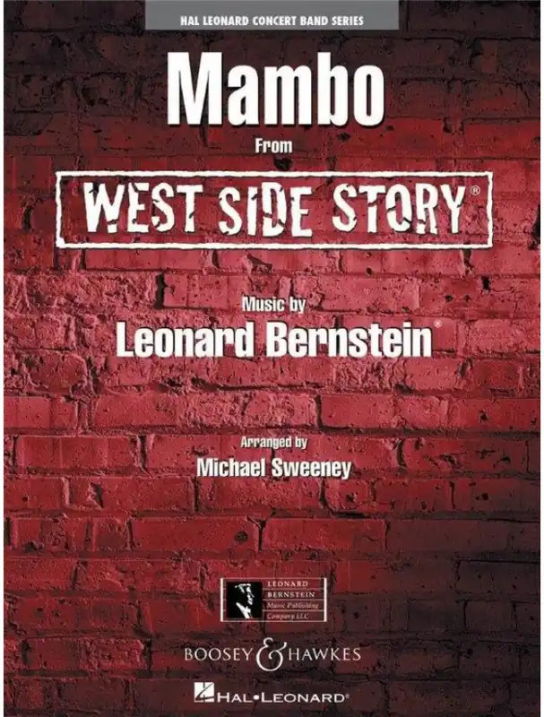 Nejprodávanější Leonard Bernstein Mambo from West Side Story (noty pro koncertní orchestr, party, partitura)