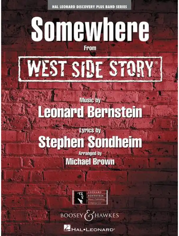 Leonard Bernstein Somewhere from West Side Story (snadné noty pro koncertní orchestr, party, partitura) Poslední Šance