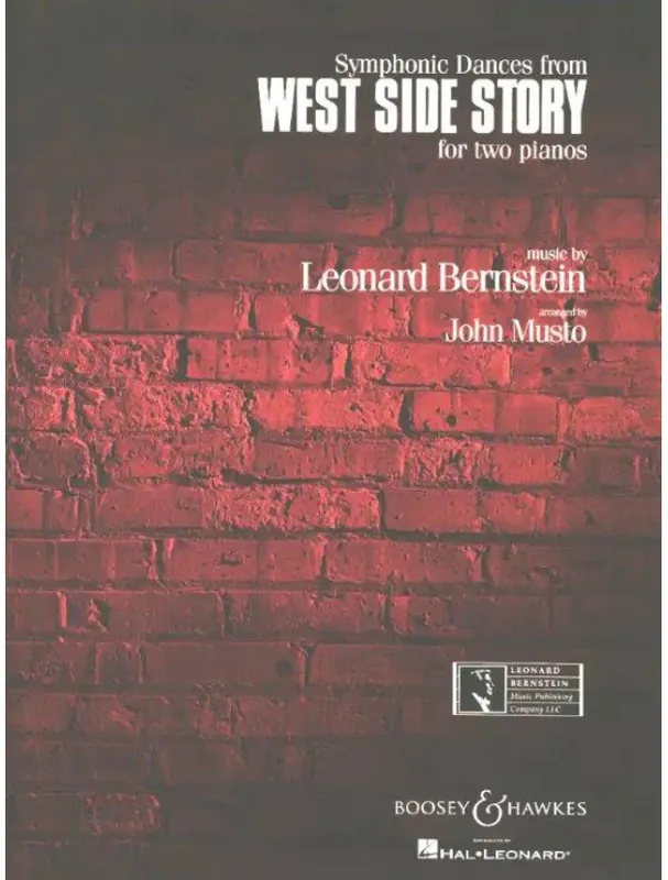 Rychlé Dodání Leonard Bernstein Symphonic Dances From West Side Story (noty na čtyřruční klavír)