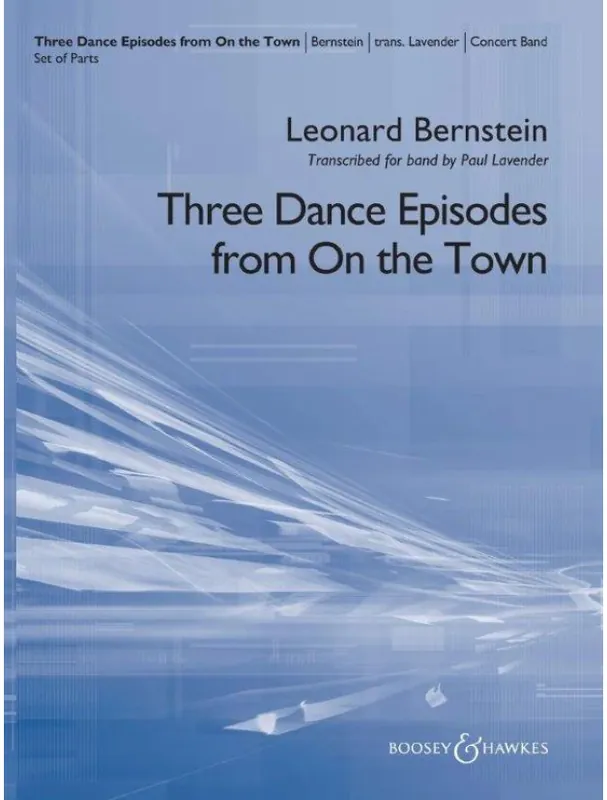 Leonard Bernstein Three Dance Episodes from On the Town (noty pro koncertní orchestr, party, partitura) Must-Have