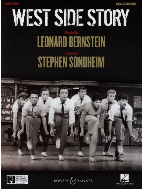 Vysoce Kvalitní Leonard Bernstein West Side Story (noty na klavír, zpěv, akordy)